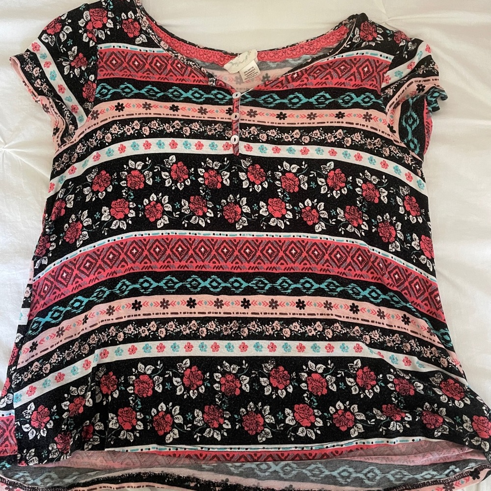 Patterned Blouse